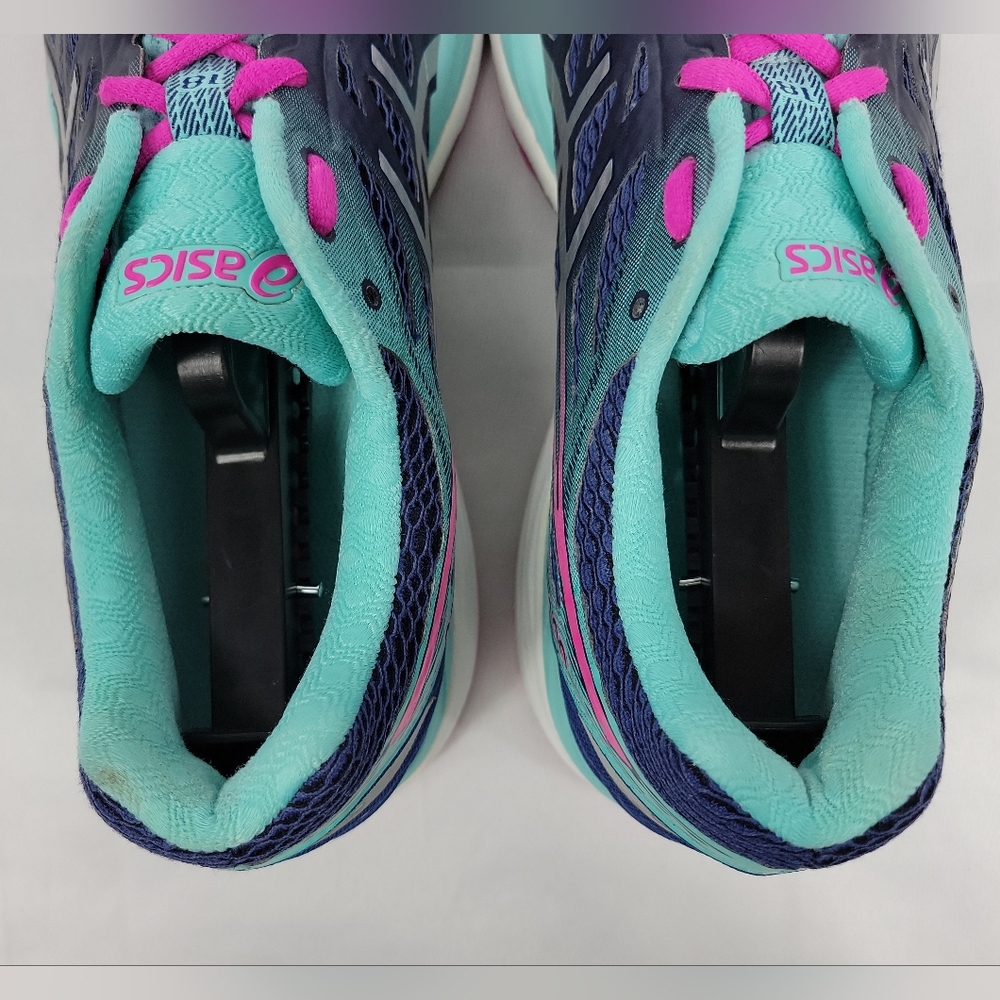 Asics Gel Cumulus 18 Athletic Comfort Shoes Womens Size 10 Multicolor T6C8N - Picture 3 of 12